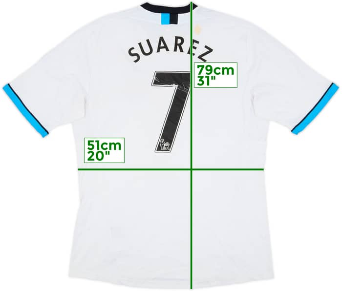 2011-12 Liverpool Third Shirt Suarez #7 - 4/10 - (L)