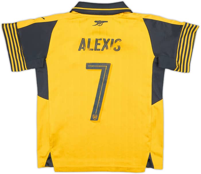 2016-17 Arsenal Away Shirt Alexis #7 - 5/10 - (S.Boys)