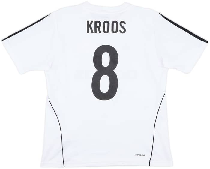 2015-16 Real Madrid adidas 'Foundation' Training Shirt Kroos #8 - 5/10 - (L.Boys)