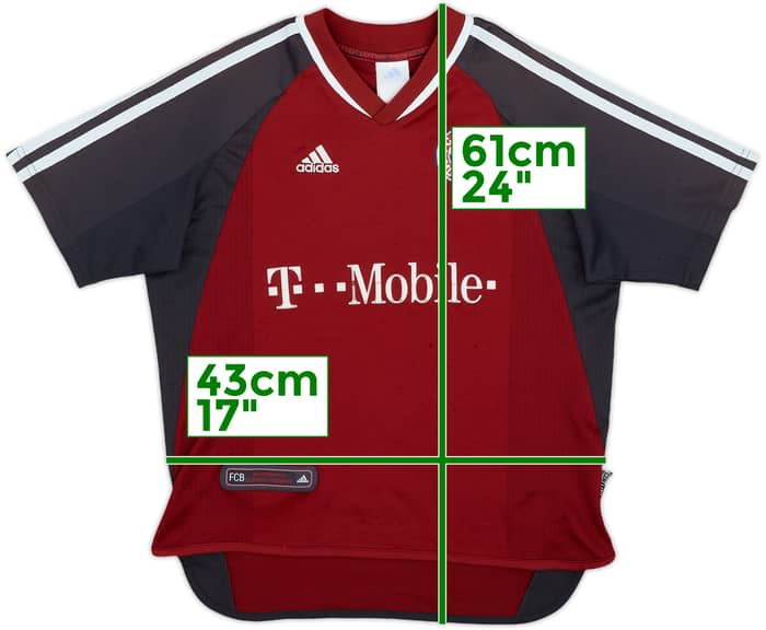 2002-03 Bayern Munich Home Shirt - 4/10 - (L.Boys)