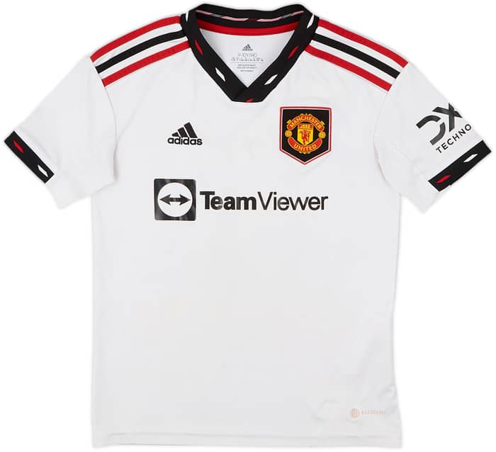 2022-23 Manchester United Away Shirt Rashford #10 - 5/10 - (S.Boys)
