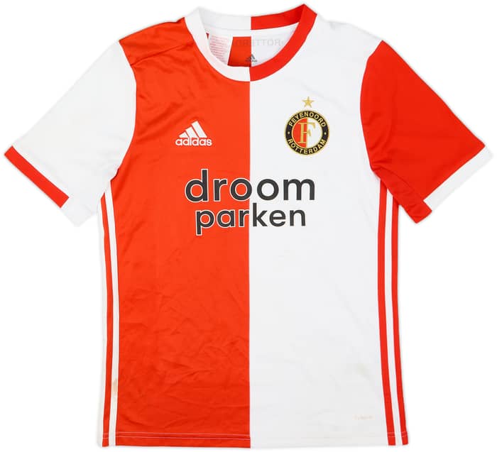 2019-20 Feyenoord Home Shirt - 5/10 - (L.Boys)