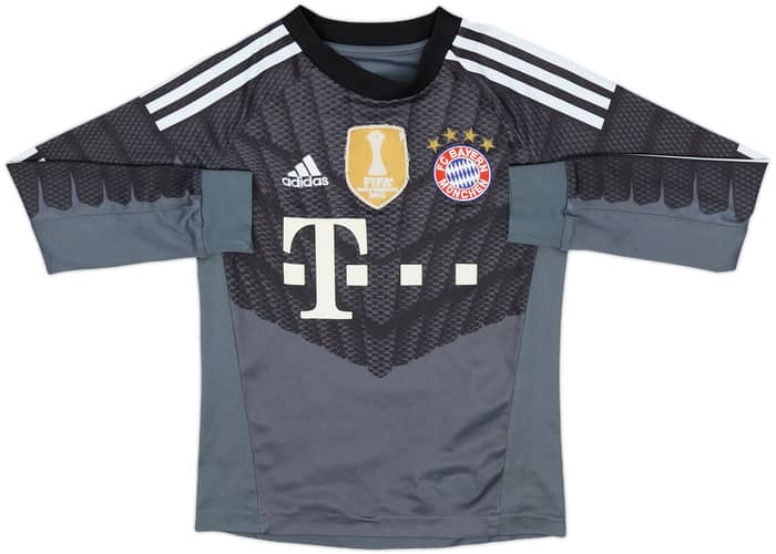 2014-15 Bayern Munich GK Shirt - 7/10 - (S.Boys)