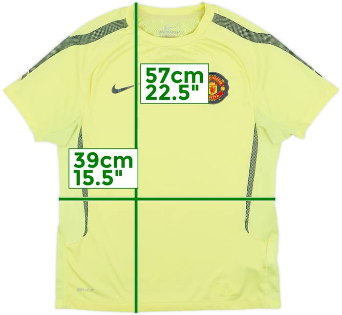 2010-11 Manchester United Nike Training Shirt - 5/10 - (M.Boys)