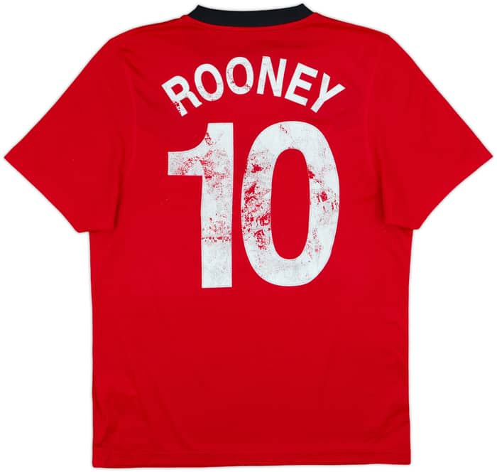 2009-10 Manchester United Home Shirt Rooney #10 - 4/10 - (S)
