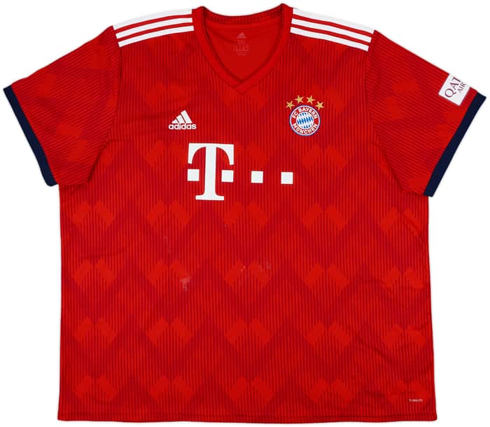 2018-19 Bayern Munich Home Shirt Muller #25 - 4/10 - (3XL)