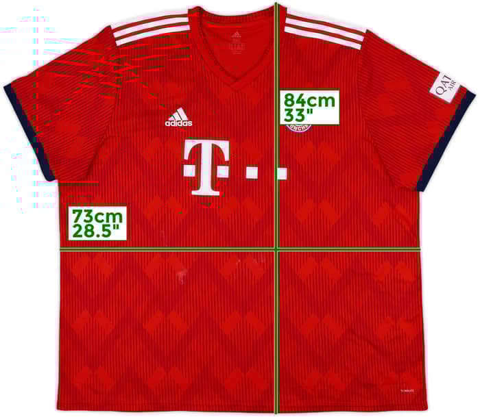 2018-19 Bayern Munich Home Shirt Muller #25 - 4/10 - (3XL)