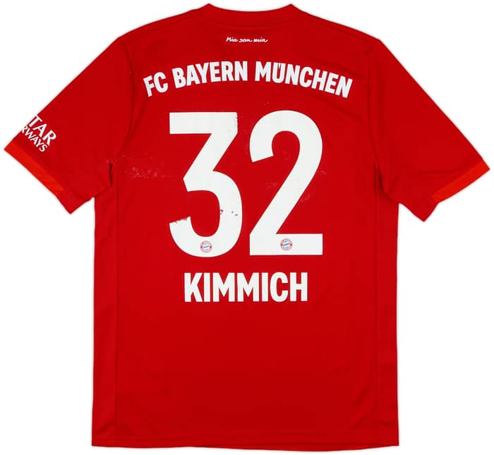 2019-20 Bayern Munich Home Shirt Kimmich #32 - 5/10 - (XL.Boys)