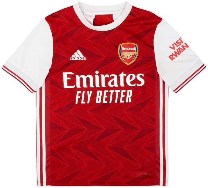 2020-21 Arsenal Home Shirt Saka #7 - 5/10 - (L.Boys)