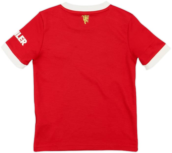 2021-22 Manchester United Home Shirt - 8/10 - (S.Boys)