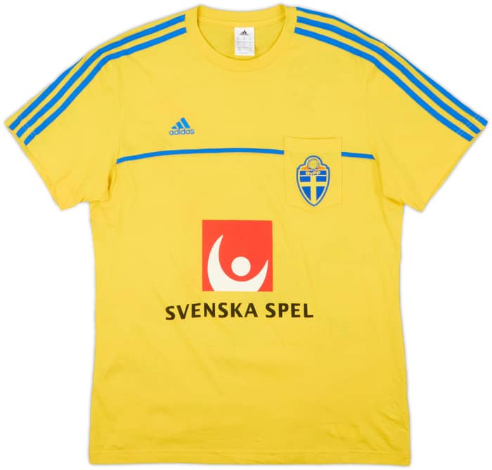 2014-15 Sweden adidas Cotton Tee - 5/10 - (M)