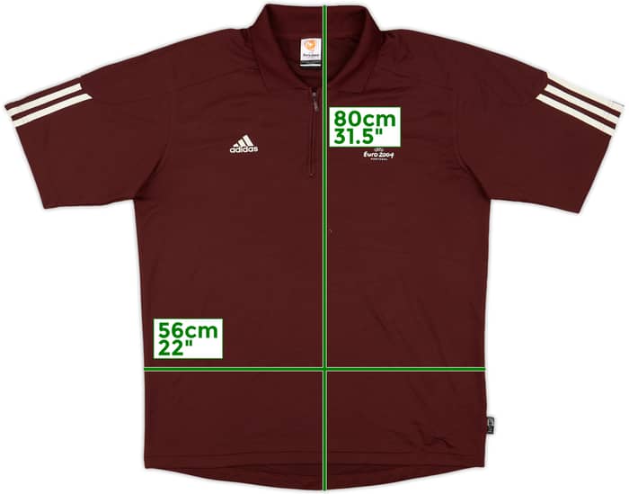 2004 adidas Euro 2004 Polo Shirt - 9/10 - (M/L)