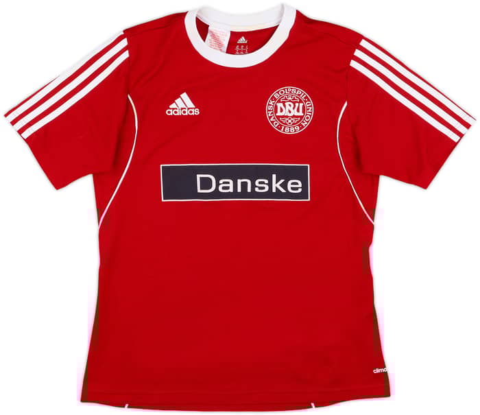 2013-14 Denmark adidas Fodboldskole Training Shirt - 5/10 - (XL.Boys)