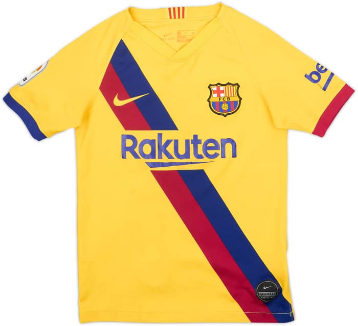 2019-20 Barcelona Away Shirt - 6/10 - (S.Boys)