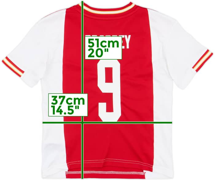 2022-23 Ajax Home Shirt Brobbey #9 - 6/10 - (S.Boys)