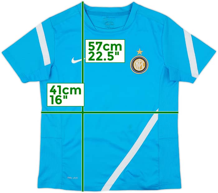 2012-13 Inter Milan Nike Training Shirt - 5/10 - (M.Boys)