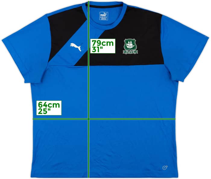 2015-16 Plymouth Argyle Puma Training Shirt - 5/10 - (3XL)
