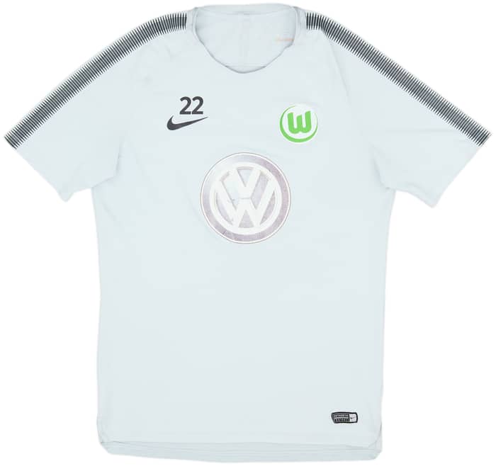 2017-18 Wolfsburg Player Issue Nike Training Shirt #22 - 5/10 - (L)