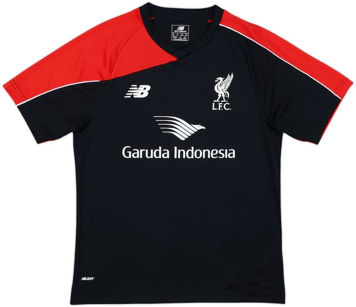 2015-16 Liverpool New Balance Training Shirt - 8/10 - (S)