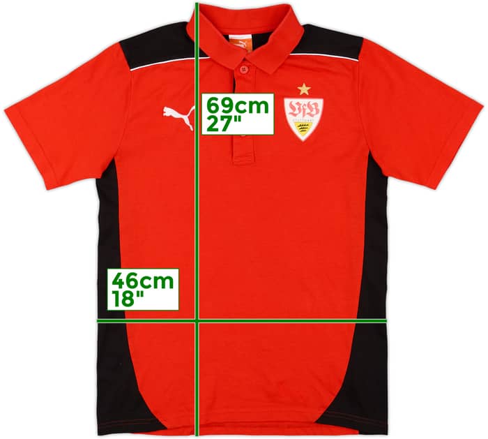 2012-13 Stuttgart Puma Polo Shirt - 8/10 - (XL.Boys)