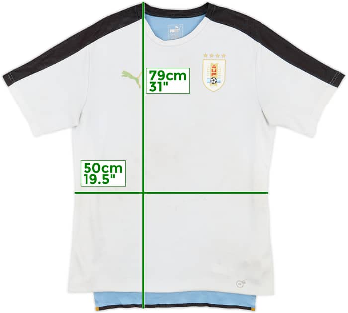2017-18 Uruguay Puma Training Shirt - 5/10 - (L)