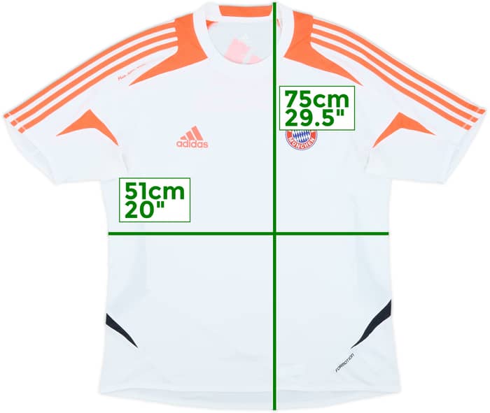 2012-13 Bayern Munich adidas Formotion Training Shirt - 7/10 - (L)