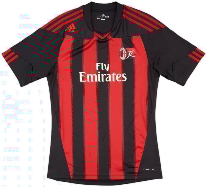 2011-12 AC Milan adidas Youth Camp Training Shirt - 8/10 - (S)