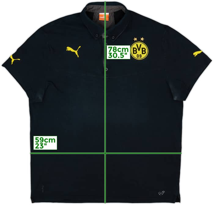 2013-14 Borussia Dortmund Puma Polo Shirt - 8/10 - (XL)