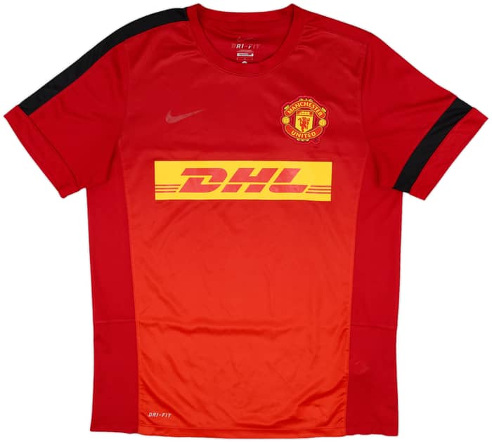 2013-14 Manchester United Nike Training Shirt - 5/10 - (L)