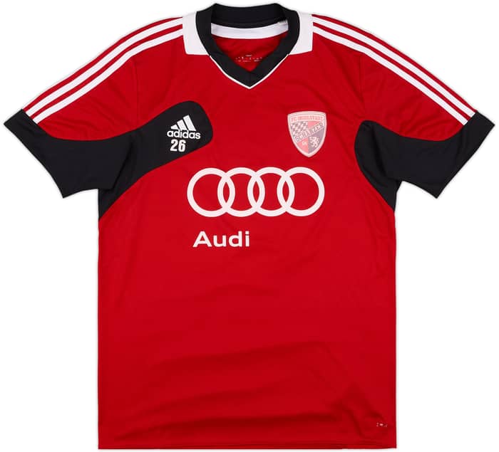 2011-12 FC Ingolstadt Player Issue adidas Training Shirt #26 - 5/10 - (XL.Boys)