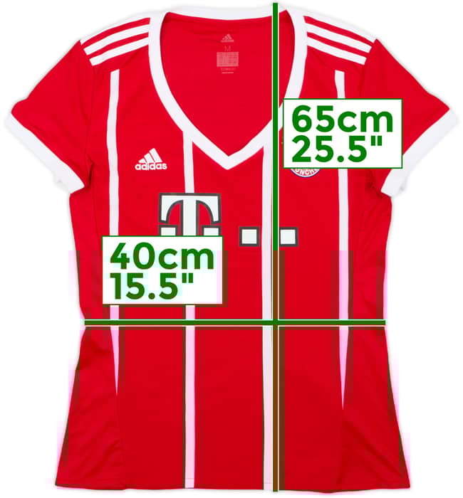 2017-18 Bayern Munich Home Shirt - 8/10 - (Women's M)