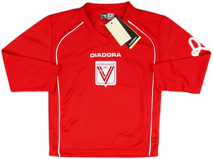 2008-09 Vicenza Diadora Training L/S Shirt (S.Boys)