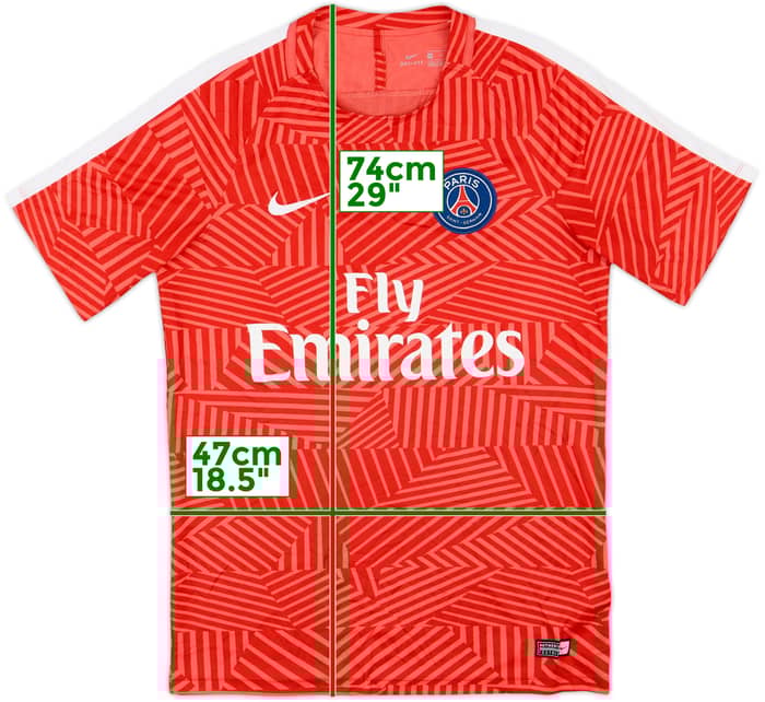 2016-17 Paris Saint-Germain Nike Training Shirt - 4/10 - (M)