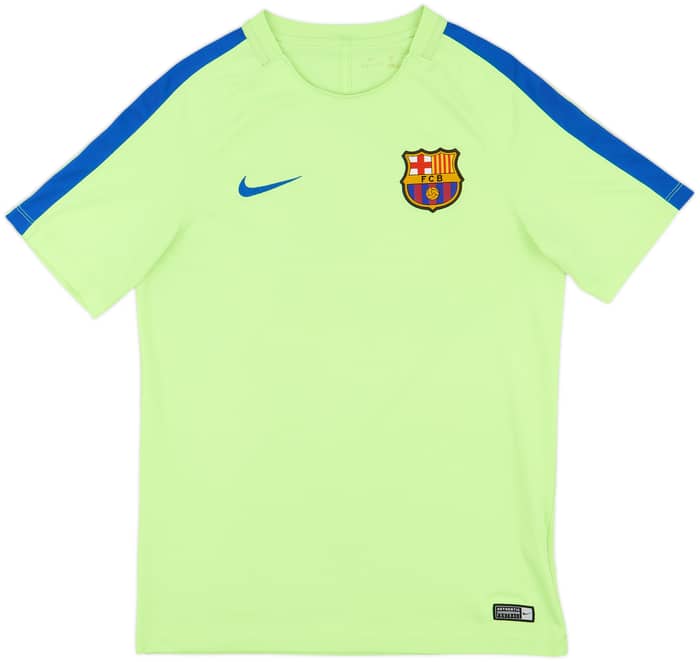 2017-18 Barcelona Nike Training Shirt - 8/10 - (M)