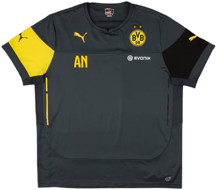 2014-15 Borussia Dortmund Puma Staff Issue Training Shirt AN - 8/10 - (XXL)