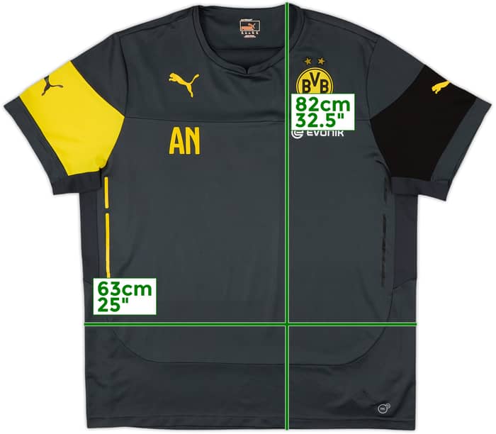 2014-15 Borussia Dortmund Puma Staff Issue Training Shirt AN - 8/10 - (XXL)