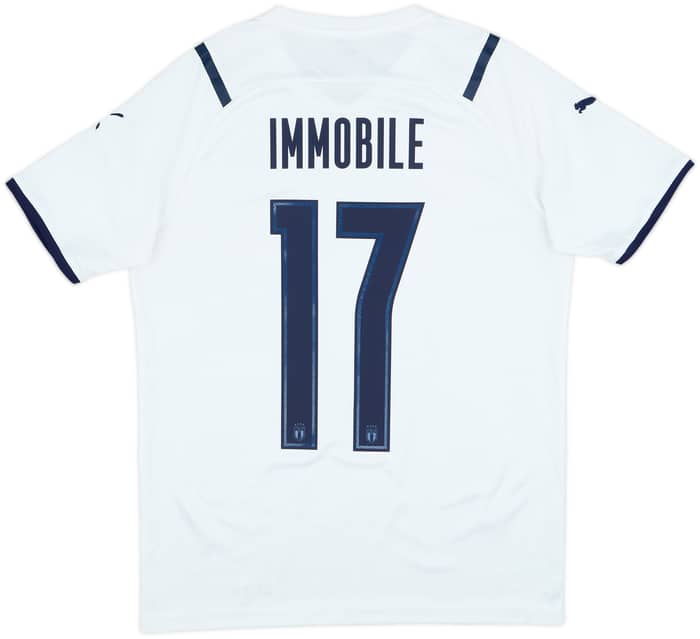 2020-21 Italy Away Shirt Immobile #17 - 10/10 - (S)