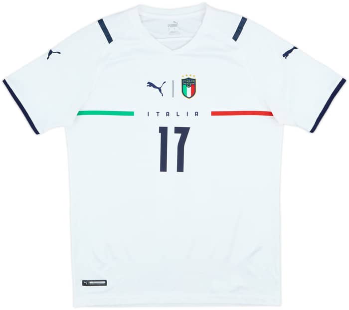 2020-21 Italy Away Shirt Immobile #17 - 10/10 - (S)