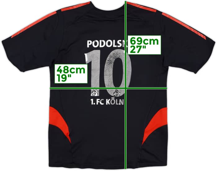 2005-06 FC Koln Away Shirt Podolski #10 - 4/10 - (XL.Boys)
