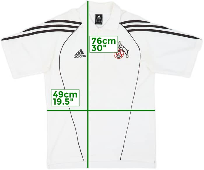 2005-06 Koln adidas Polo Shirt - 8/10 - (S)