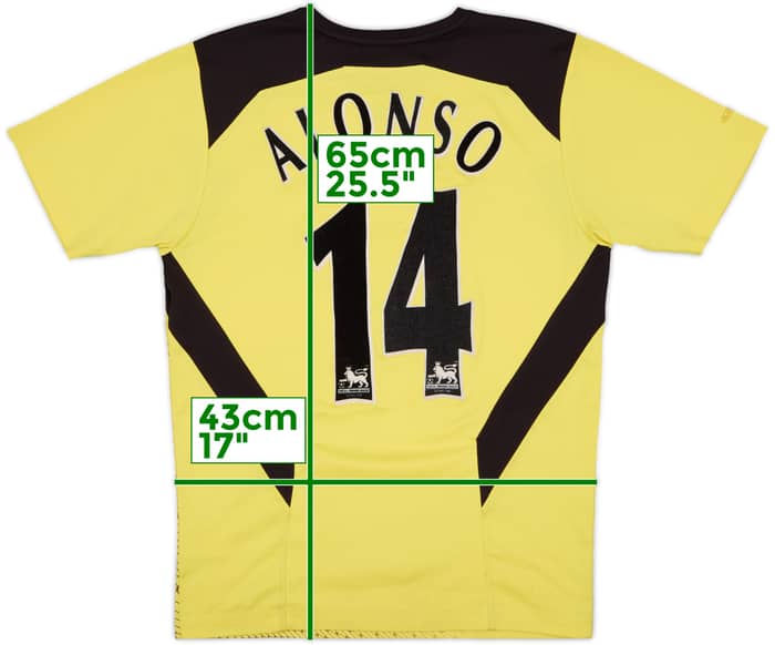 2004-06 Liverpool Away Shirt Alonso #14 - 4/10 - (XS)