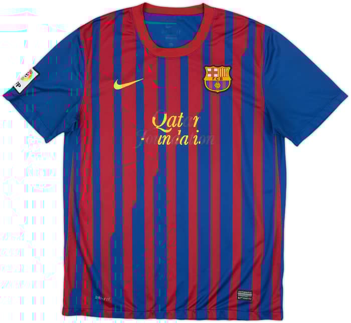 2011-12 Barcelona Home Shirt - 4/10 - (L)