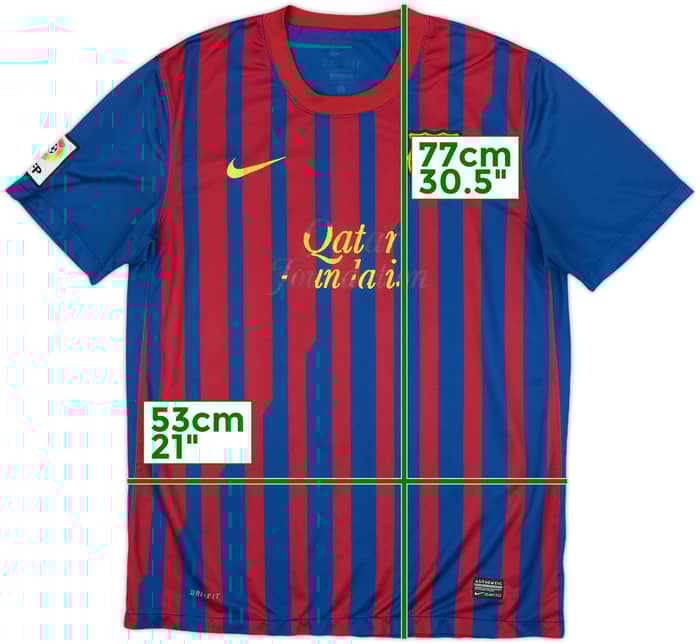 2011-12 Barcelona Home Shirt - 4/10 - (L)