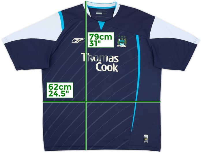 2005-06 Manchester City Away Shirt - 4/10 - (XL)