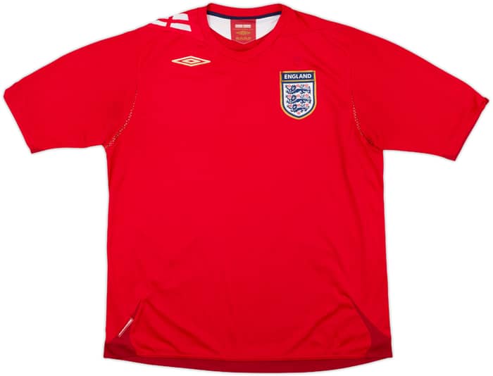 2006-08 England Away Shirt - 4/10 - (XL)