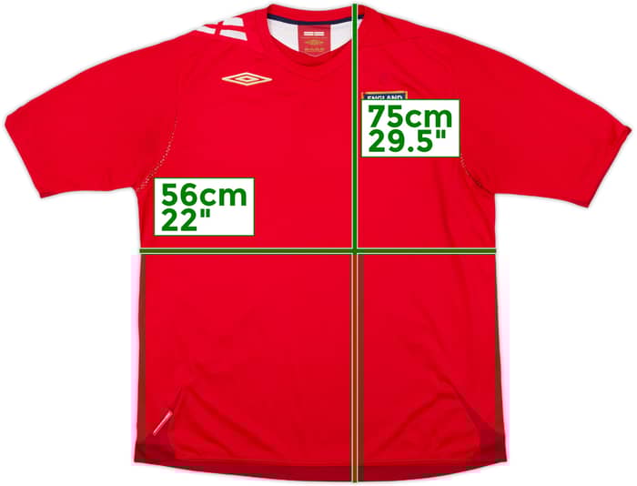 2006-08 England Away Shirt - 4/10 - (XL)