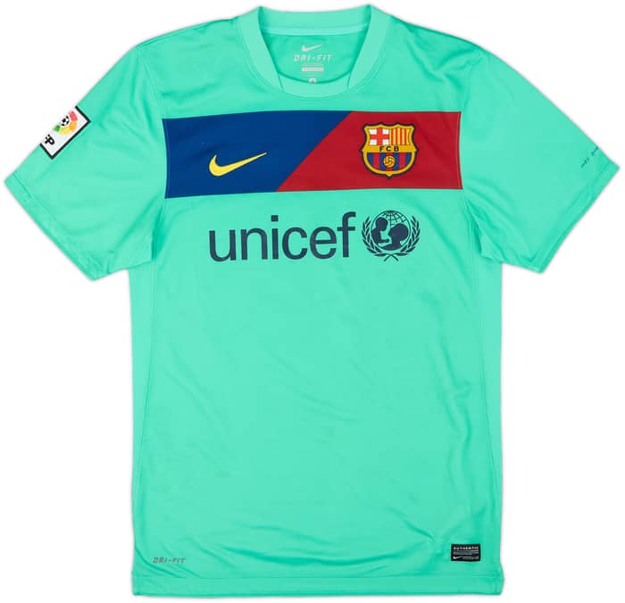 2010-11 Barcelona Away Shirt Pepe #8 - 5/10 - (S)