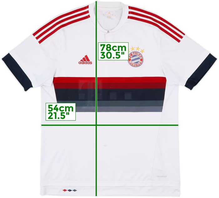 2015-16 Bayern Munich Away Shirt Muller #25 - 4/10 - (L)