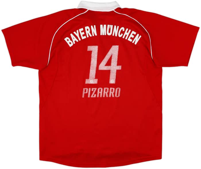 2005-06 Bayern Munich Home Shirt Pizarro #14 - 5/10 - (XL.Boys)