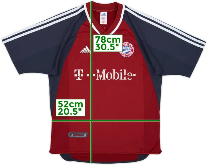 2002-03 Bayern Munich Home Shirt - 4/10 - (M)